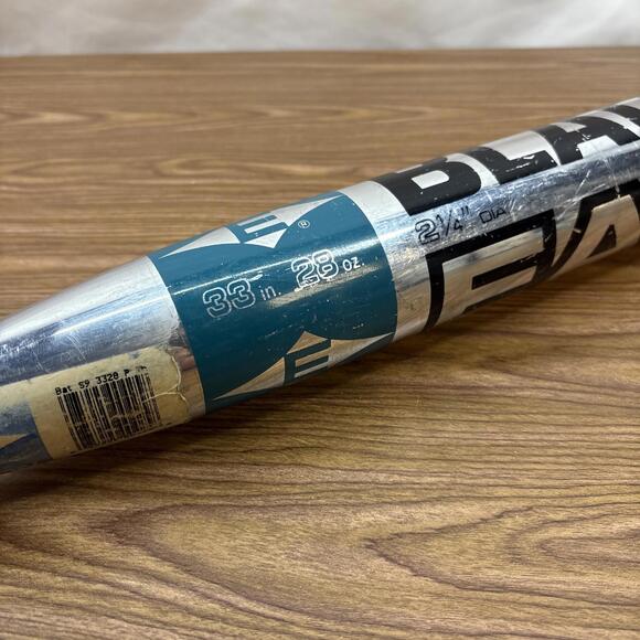 Easton 2 1/4" Black Max Softball Bat MDL S9 3428 33 in 28 oz Alloy - Picture 6 of 14